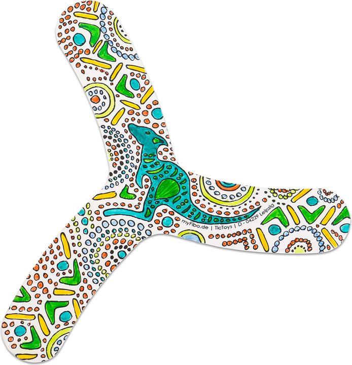 Image du produit Tic Toys Boomerangs à concevoir soi-même, 30 pièces