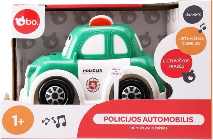Actual product image bo. Interactive police car (Lithuanian language)