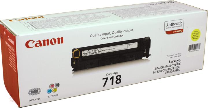 Produktbild Canon 718 (Y)