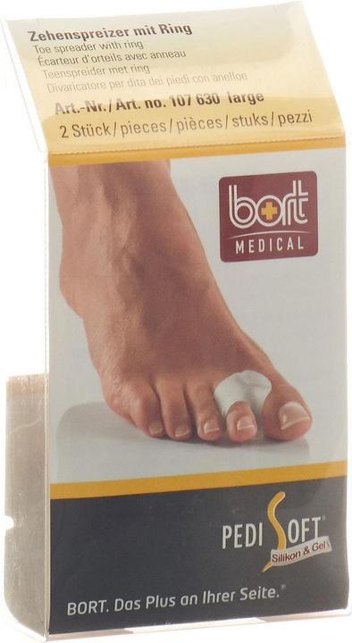 Bort Medical Pedi Soft Zehenspreizer mit Rin lare