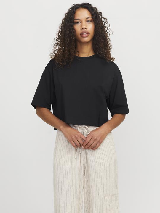 Produktbild JJXX Jxandrea Loose Ss Cropped Tee Jrs Noos (L)