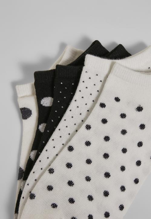 Immagine prodotto Urban Classics Calzini No Show Dots 5-Pack (Confezione da 5 pezzi, 39 - 42)