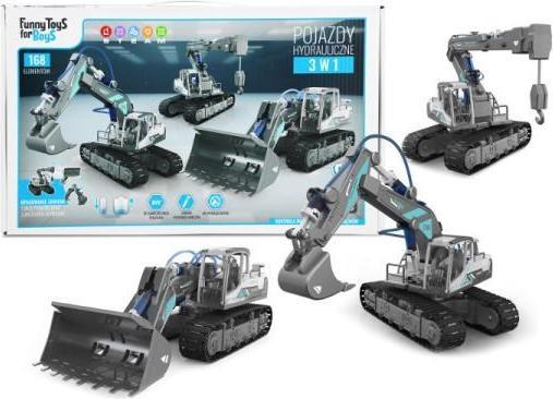 Image du produit Artyk 3 en 1 Jouets pour garçons Véhicules hydrauliques
