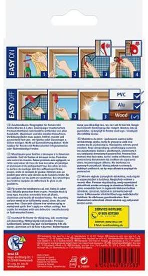 Actual product image tesa Insect screen COMFORT for windows, with Velcro tape, self-adhesive, without drilling (100 x 100 cm)