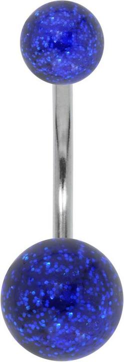 Actual product image Bijouteria Bellypiercing (Surgical steel 316L, Plexiglass)