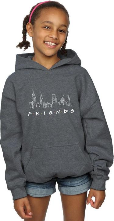 Immagine prodotto Friends Skyline Logo Felpa con Cappuccio Ragazze (140, 146)