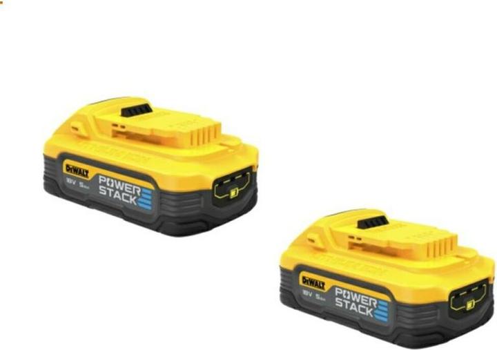 Actual product image DeWalt Powerstack Battery Set (18 V)