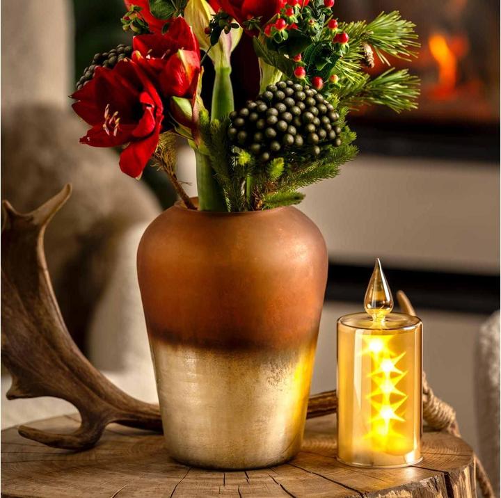 Immagine prodotto Leonardo Luce decorativa Capanna Magico 9 cm x 24 cm, oro (1 x)
