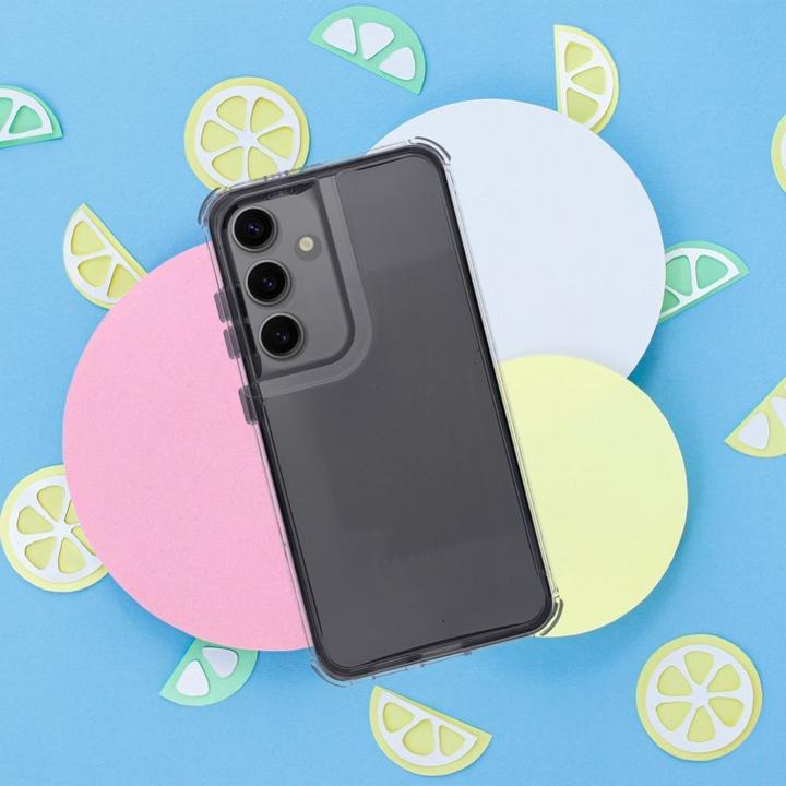 Image du produit OEM Back panel cover MATRIX CLEAR Case for SAMSUNG A55 5G black (Samsung Galaxy A55)