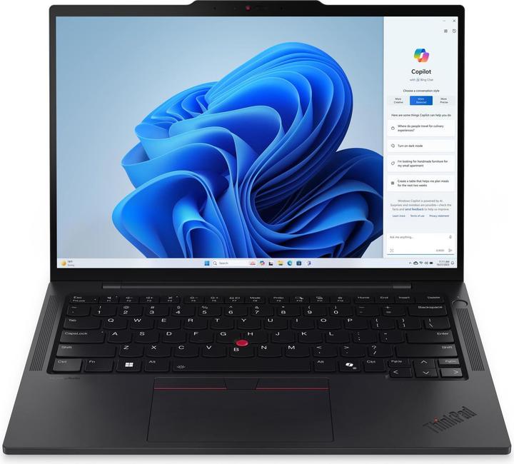 Actual product image Lenovo ThinkPad T/T14s Gen 5/U7-155U/14"/WUXGA/32GB/1TB SSD/4C-iGPU/W11P/Black/3R