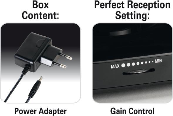 Image du produit Vivanco Tva 3040 (UKW / MW / LW, DAB/DAB+, DVB-T / -T2)