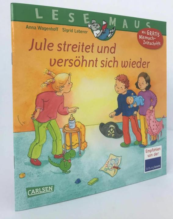 Produktbild LESEMAUS 47: Jule streitet und versöhnt sich wieder (Deutsch, Anna Wagenhoff, 2019)