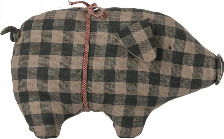 Produktbild Maileg Schwein, grün kariert