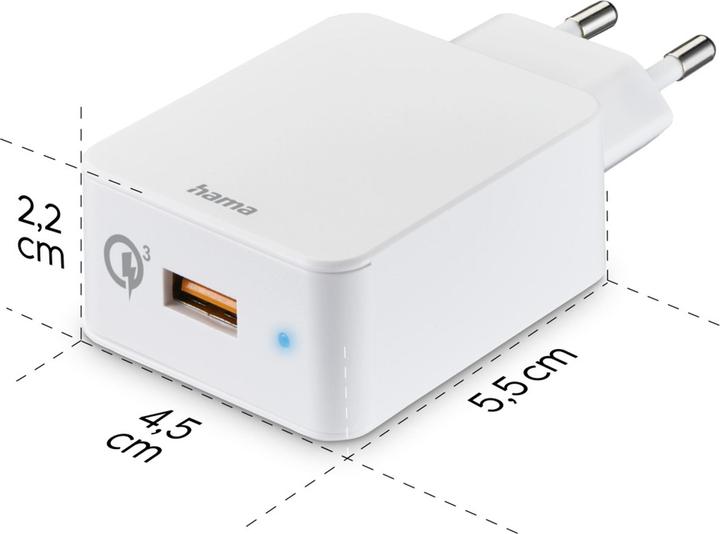 Produktbild Hama Qualcomm® Quick Charge™ 3.0 (19.50 W)