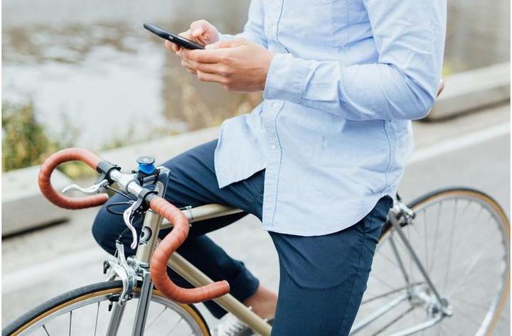 Actual product image Quad Lock Bike Mount