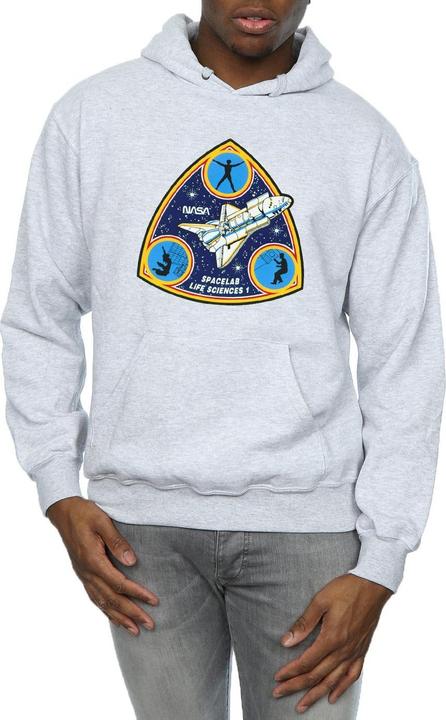 Actual product image Nasa Mens Classic Spacelab Life Science Hoodie (XL)