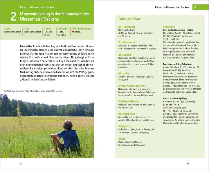 Image du produit Wandern mit Kindern rund um Berlin (Allemand, Pavla Nejezchleba, Florian Amon, 2021)