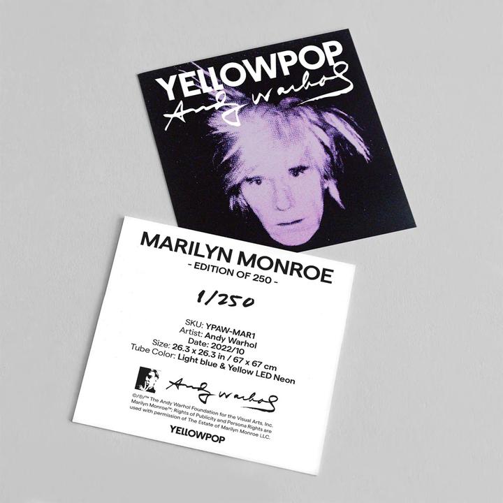 Image du produit YellowPop Andy Warhol Marilyn Monroe Large