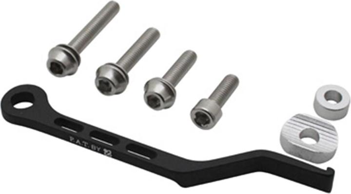 Produktbild P2R Anti-Spring-Kettenschutz für Strassenfahrräder Anti-Schleuder-Bügel für 53-39/50-34 Pedale