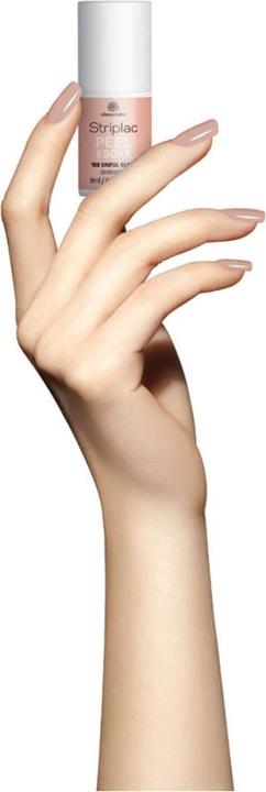 Produktbild Alessandro Striplac Peel or Soak Sinful Glow 8 ml (Beige, Braun, Abziehbarer Nagellack)