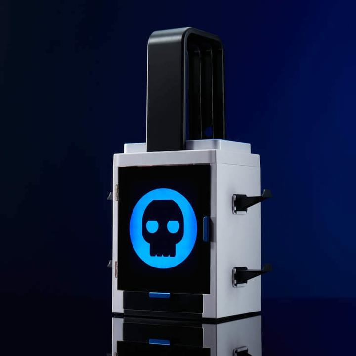 Actual product image Numskull - Meuble de rangement lumineux inspiré du logo pour gamer (PS5)