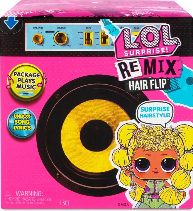 Actual product image MGA L.O.L. Surprise Remix Hairflip