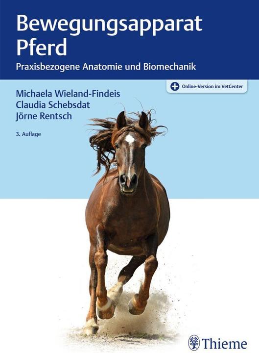 Image du produit Bewegungsapparat Pferd (Allemand, Michaela Wieland, Jörne Rentsch, Claudia Schebsdat, 2021)