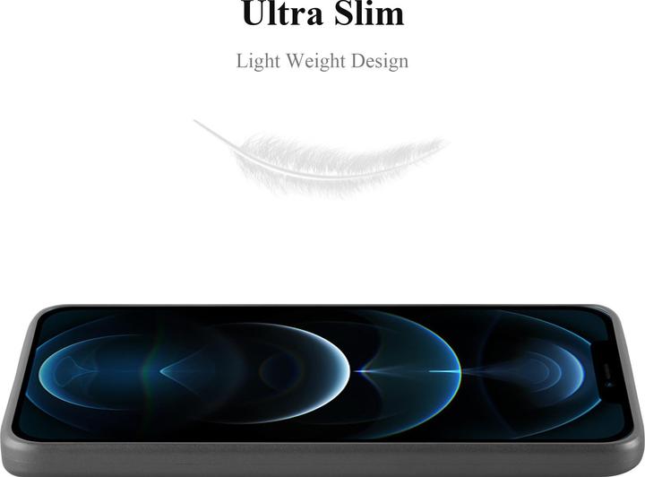 Image du produit Cadorabo Couverture métallique mate TPU (Apple iPhone 12, Realme 12 Pro+)