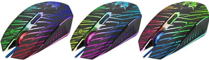 Image du produit Defender Gaming, filaire, optique GM-590L DARK AGENT 12800dpi 6P Souris de jeu rétroéclairée (Filaire)