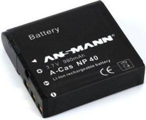 Actual product image Ansmann Casio NP-40 Battery (Rechargeable battery)