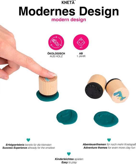 Actual product image Knetä Wooden Stamp Set Bauärnhof