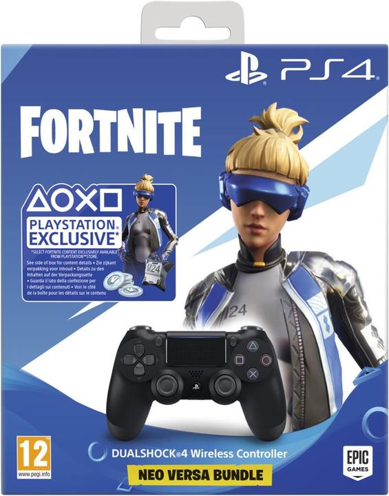 Produktbild Sony PS4 Dualshock 4 Wireless Controller v2: Fortnite Neo Versa Bundle (PS4)