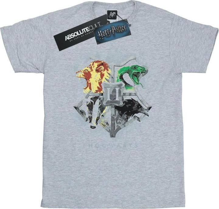 Produktbild Hogwarts Painted Crest TShirt Jungen (140, 146)