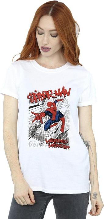 Produktbild SpiderMan Sketch City TShirt (S)