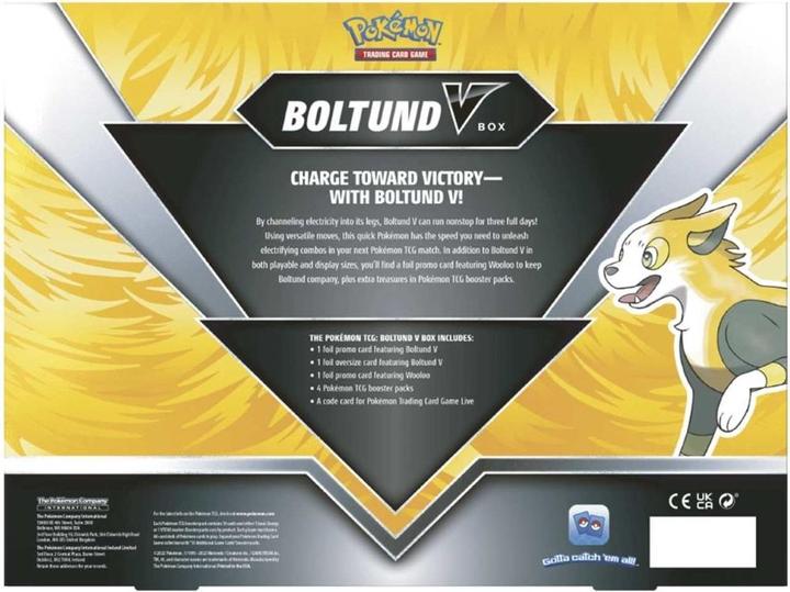 Image du produit Pokémon Pokemon TCG Boltund V-Box (Anglais, Coffret & Collection)
