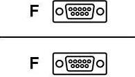 Actual product image Datalogic CAB-427 RS232 NULL MODEM CABLE