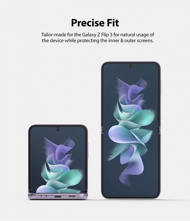 Immagine prodotto Ringke Folia Invisible Defender Samsung Galaxy Z Flip 3 (2 PACK) (2 Pezzo/i, Samsung Galaxy S21)