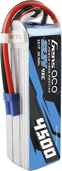 Produktbild Gens Ace Battery 4500mAh 22.2V 45C 6S1P (22.20 V, 4500 mAh)