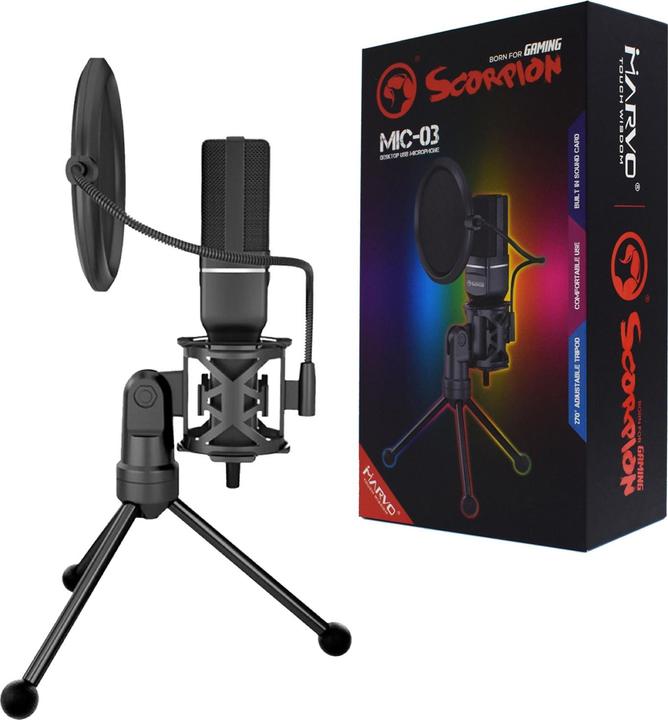 Actual product image Marvo MIC-03 microphone