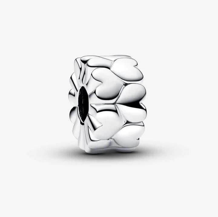 Actual product image Pandora Heart pattern clip (Sterling silver 925)