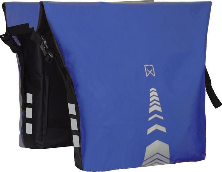Willex Wilex Double Sporty Bag 34 l Blau (34 l, Gepäckträgertasche)