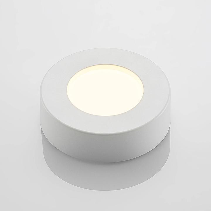 Immagine prodotto Prios Plafoniera LED Edwina, bianca, 12,2 cm (360 lm)