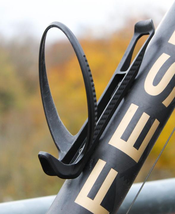 Actual product image NG Sports Thymeen bottle cage, Nylon + Carbon, ultralight, black matte