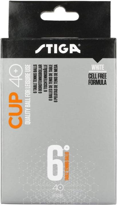 Produktbild Stiga TT-Ball Cup 6 x weiss (6 Stk.)