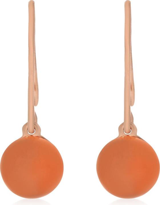 Produktbild Xen Ohrhänger mit Peach Mondstein ca. 4,6 ct. rosèvergoldet (925 Sterling Silber)