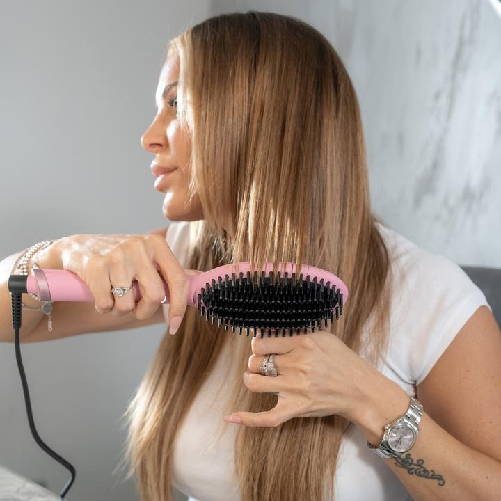 Produktbild ghd glide Hot Brush fondant-pink Limited Edition