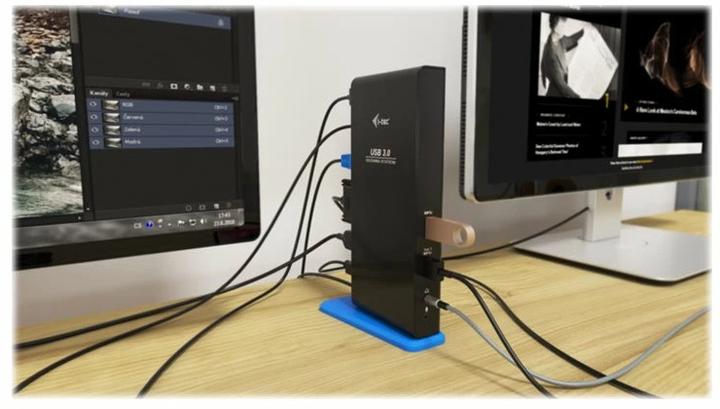Immagine prodotto i-tec USB 3.0 Doppio Dock Full HD (USB-B, 2 Porti)