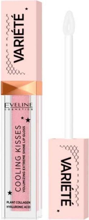 Produktbild Eveline Variete Cooling Kisses Lip Gloss 02 Sugar Nude 6.8Ml (02 Sugar Nude)