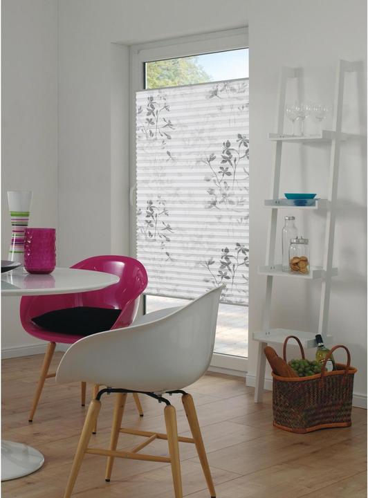 Produktbild Gardinia Plissee Bella mit Blättern (80 x 130 cm)