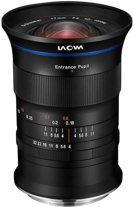 Actual product image Venus Optic Laowa 17mm f/4 Zero-D Fu GFX (Fujifilm G, Medium format)